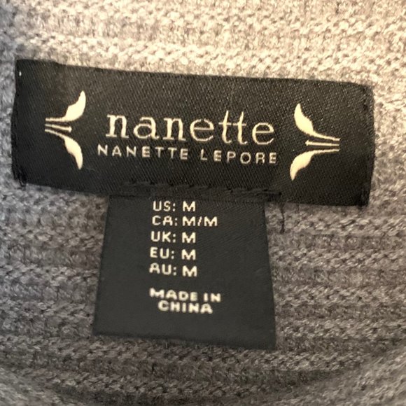 Nanette Lepore Mock Neck - Sleeveless Knit Top - Picture 3 of 4